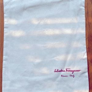 Salvatore Ferragamo Beige Duster Bag